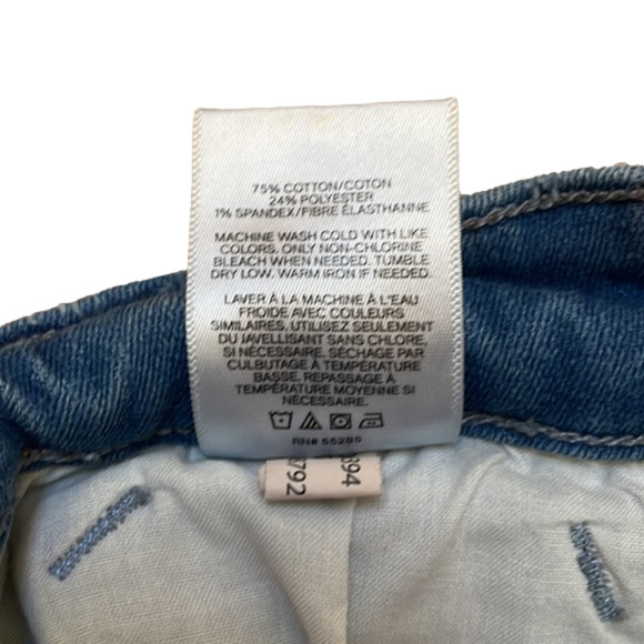 Express Distressed Stretch Skinny Jeans - Picture 6 of 8